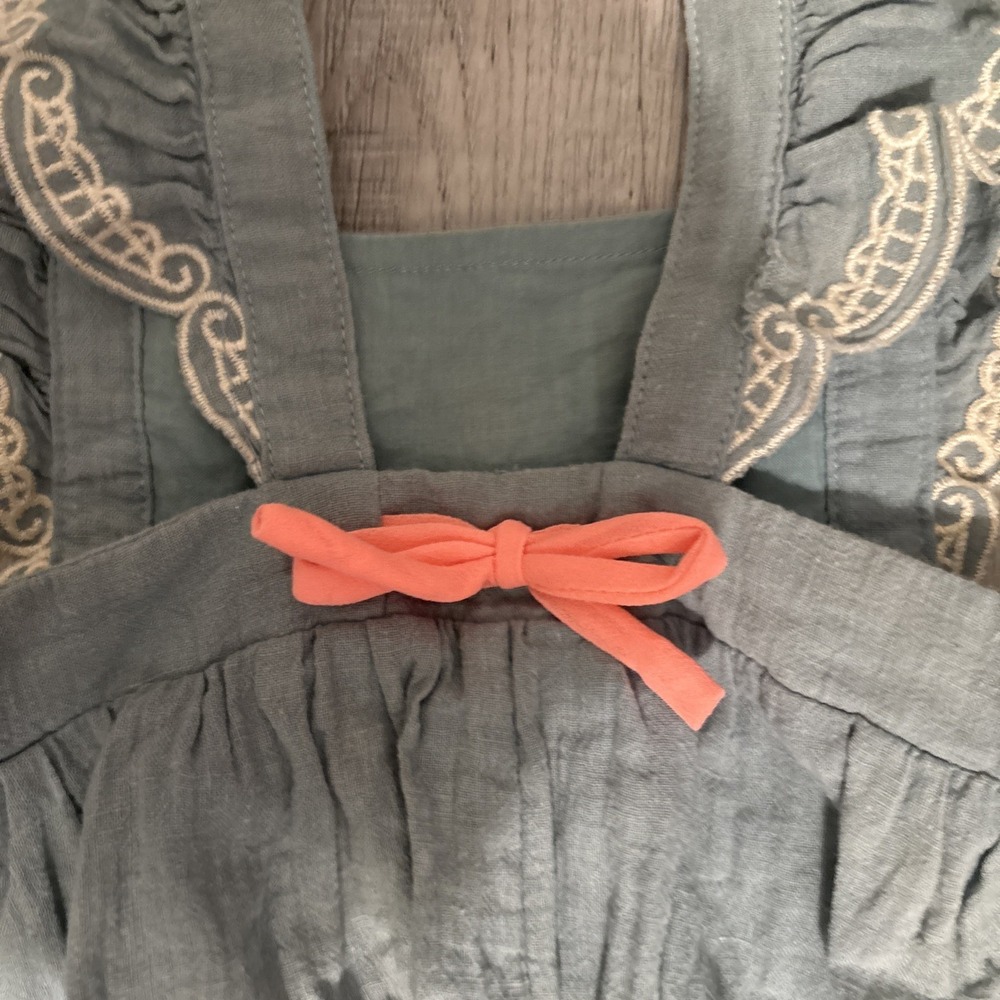 Louise Misha Blue Shirt Size 18M - Picture 2 of 5